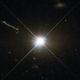 A distant quasar (Image: Hubble/ESA/Flickr)